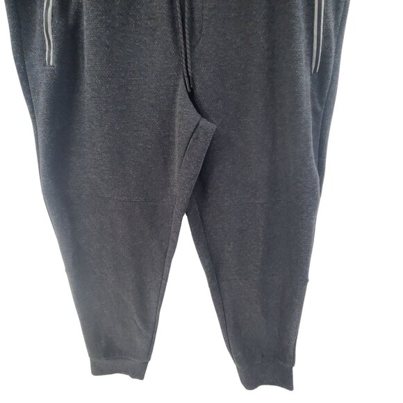 Spyder Mens XL Black Pull On Athletic Sweatpant Joggers Sweatpants Fleece - Picture 2 of 6